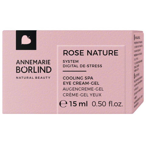 ANNEMARIE BÖRLIND ROSE NATURE Cooling Spa Eye Cream-Gel 15ml