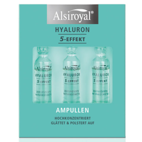 Alsiroyal HYALURON 5-EFFEKT Ampullen 3x3 ml