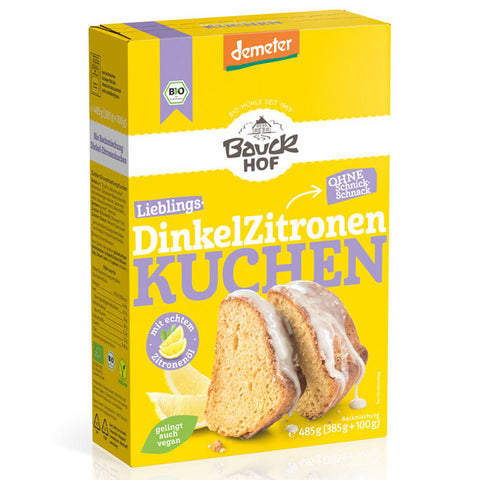 Bauckhof Dinkel Zitronenkuchen 485 g