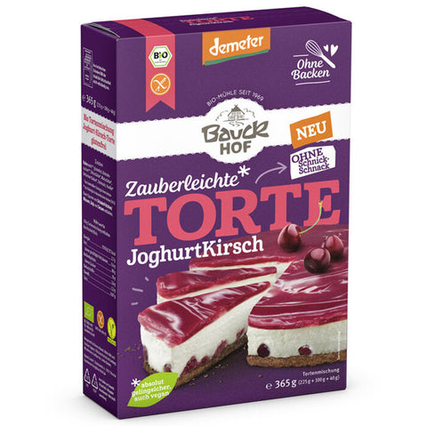 Bauckhof Joghurt Kirsch Torte 365 g