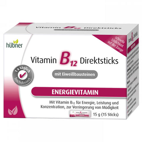 Hübner Vitamin B12 Direktsticks 15 St