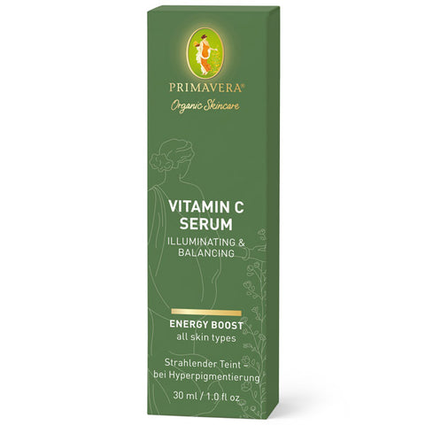 PRIMAVERA Energy Boost Vitamin C Serum - Illuminating & Balancing 30 ml
