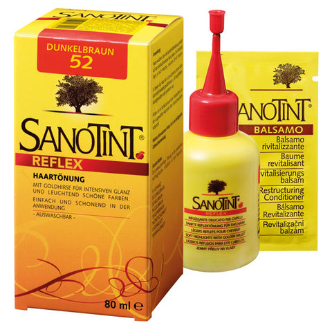 Sanotint Reflex 52 Dunkelbraun 80 ml