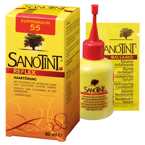 Sanotint Reflex 55 Kupferbraun 80 ml
