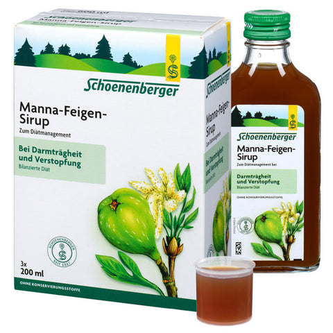 Schoenenberger Manna-Feigen-Sirup 3x200 ml