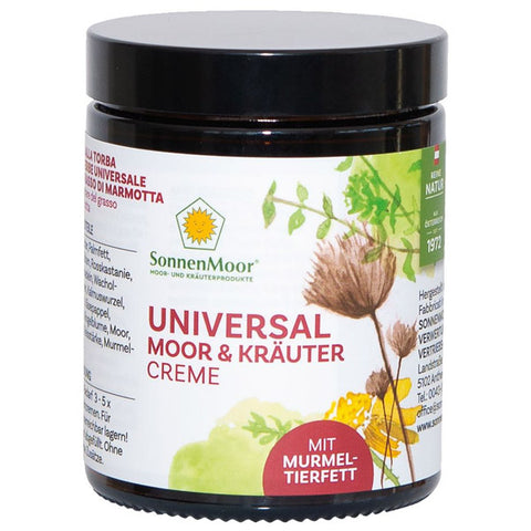 SonnenMoor Universal Moor und Kräutercreme mit Murmeltierfett 140 g