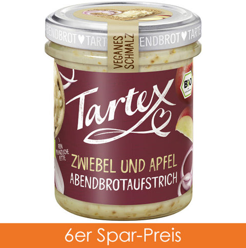 Tartex Veganer Schmalz Topf 6x150g