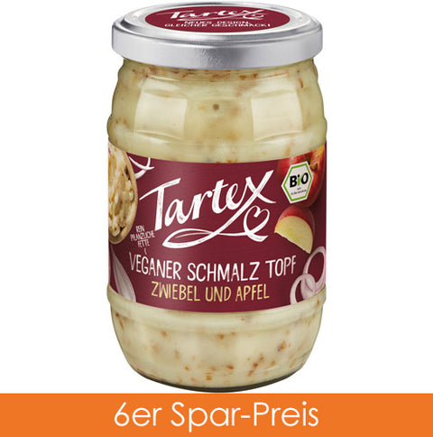 Tartex Veganer Schmalz Topf 6x250g
