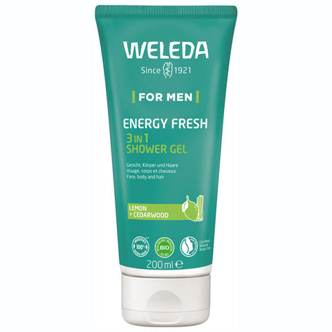 WELEDA For Men Energy Fresh 3in1 Shower Gel 200 ml