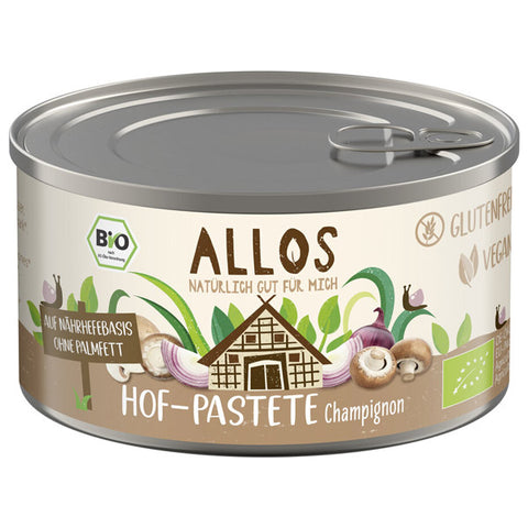 Allos Hof Pastete Champignon 125g