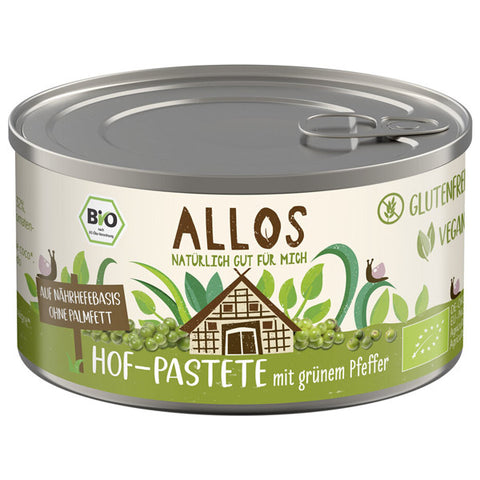 Allos Hof Pastete Grüner Pfeffer 125g