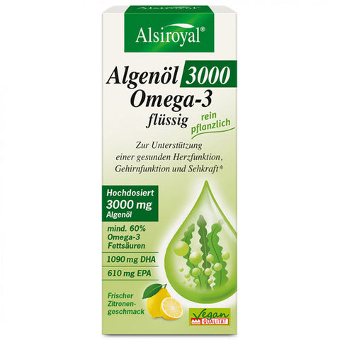 Alsiroyal Algenöl 3000 Omega-3 flüssig