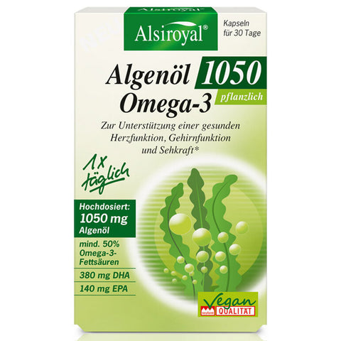 Alsiroyal Algenöl 1050 Omega-3 30 St