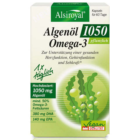 Alsiroyal Algenöl 1050 Omega-3 60 St