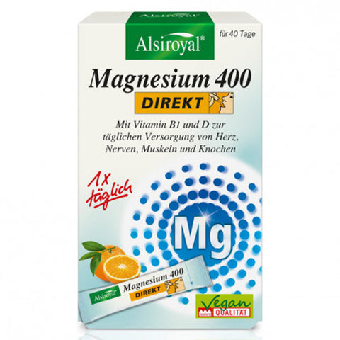 Alsiroyal Magnesium 400 DIREKT Orange 40 St