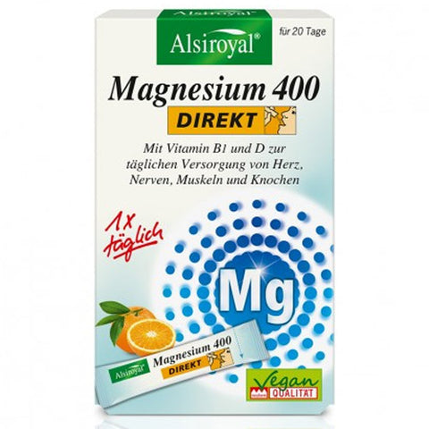 Alsiroyal Magnesium 400 DIREKT Orange 20 St