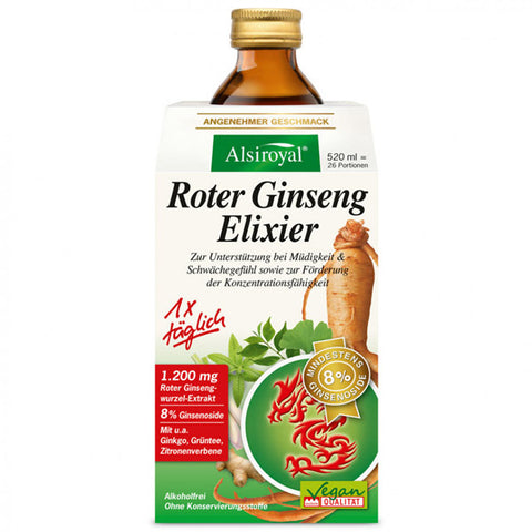 Alsiroyal Roter Ginseng Elixier 520ml