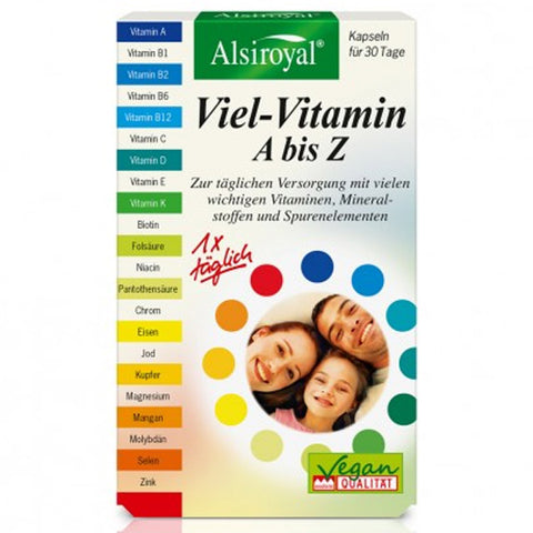 Alsiroyal Viel-Vitamin A bis Z 30 St