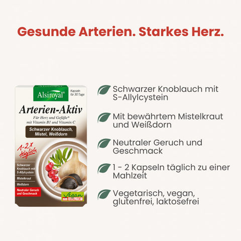 USP des Alsiroyal Arterien-Aktiv Schwarzer