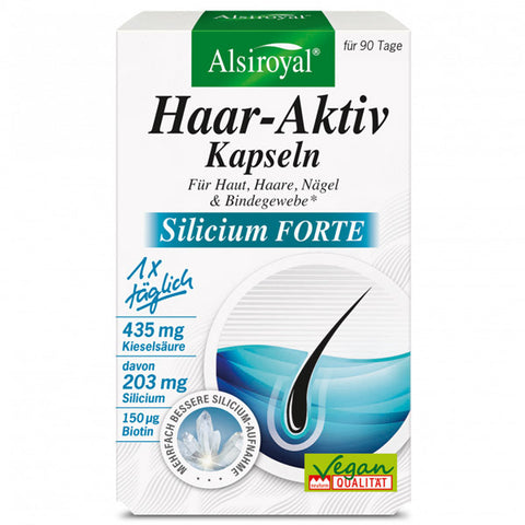 Alsiroyal Haar-Aktiv-Kapseln Silicium Forte, 90 St.