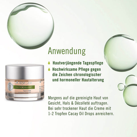 Produktanwendungsbild der Arya Laya PhytoXcellent Tagescreme