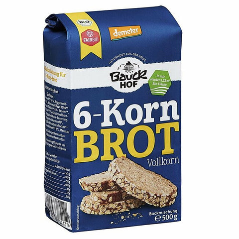Bauckhof 6-Korn-Brot 500 g