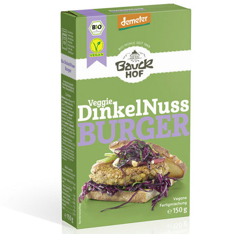 Bauckhof Dinkel-Nuss Burger Demeter 150 g