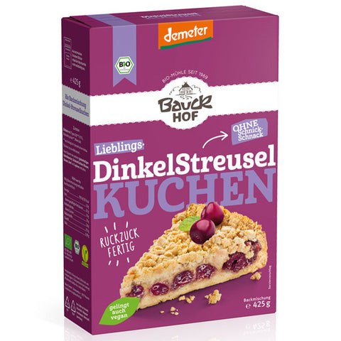 Bauckhof Dinkel Streuselkuchen 425 g