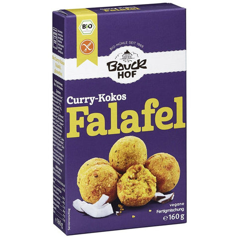Bauckhof Falafel Curry-Kokos Mix 160 g