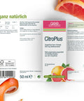 Produktverpackungstextbild des GSE CitroPlus 600 Grapefruit-Kern-Extrakt 50 ml