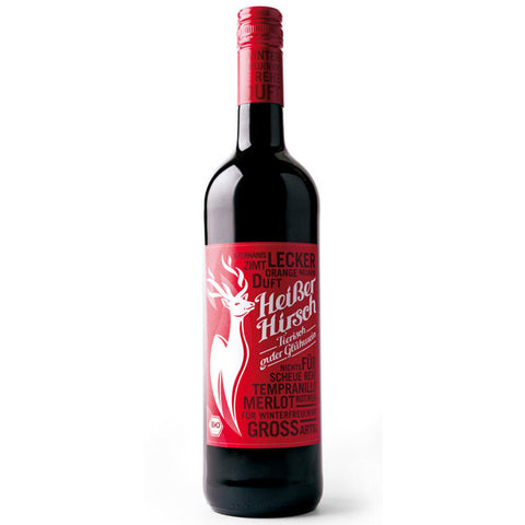 Heißer Hirsch Glühwein Rot 0,75 l