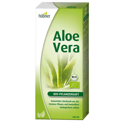 Hübner Aloe Vera Pflanzensaft 490 ml