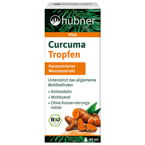 Hübner Curcuma Tropfen Bio 20 ml
