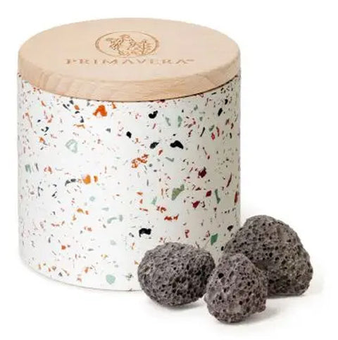 Produktbild des PRIMAVERA Aroma Lava Duftsteins mit geschlossenem Deckel