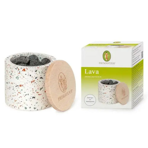 Produktverpackungsbild des PRIMAVERA Aroma Lava Duftsteins 