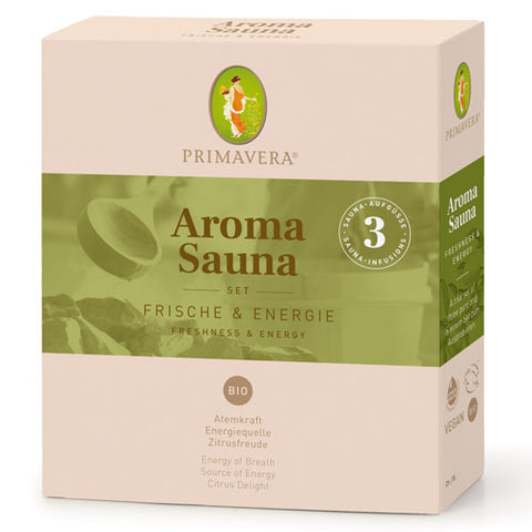 PRIMAVERA Aroma Sauna Frische & Energie Set