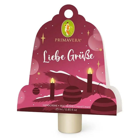 Produktverpackungsbild des PRIMAVERA Geschenkanhänger Liebe Grüße