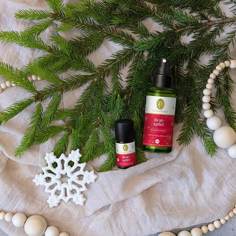 Stimmungsbild des Bratapfel Raumspray