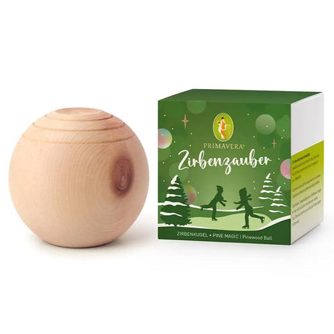 Produktverpackungsbild der PRIMAVERA Zirbenkugel 
