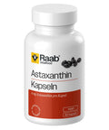 Raab Vitalfood Astaxanthin Kapseln – Produktabbildung