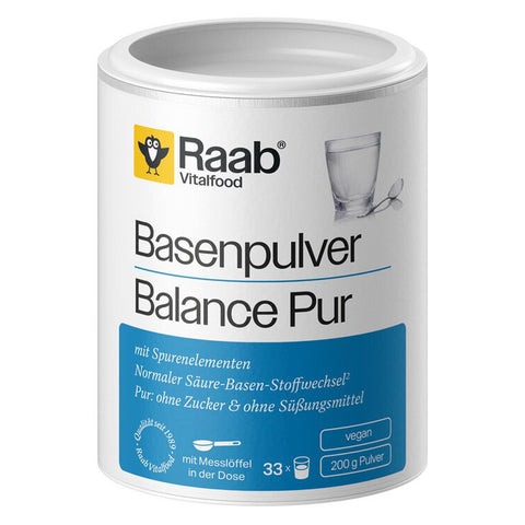 Raab Vitalfood Basenpulver Balance Pur – Produktabbildung