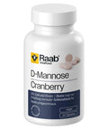 Raab Vitalfood D-Mannose mit Cranberry Tabletten – Produktabbildung