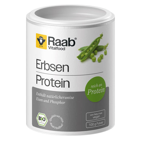 Raab Vitalfood Bio Erbsenprotein Pulver – Produktabbildung