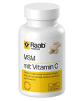 Raab Vitalfood MSM mit Vitamin C Kapseln – Produktabbildung