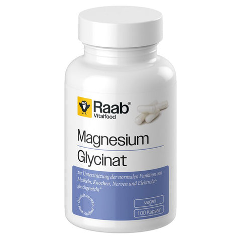 Raab Vitalfood Magnesiumglycinat Kapseln - Produktbild