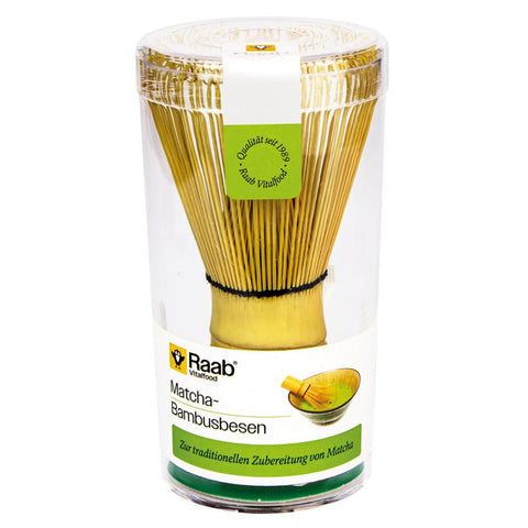 Raab Vitalfood Matcha Bambusbesen – Produktabbildung
