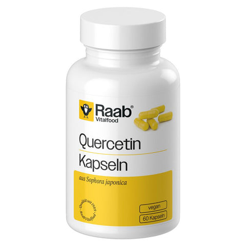 Raab Vitalfood Quercetin Kapseln – Produktabbildung