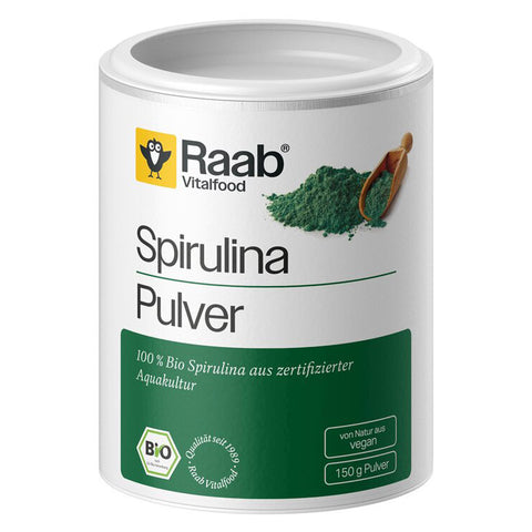 Raab Vitalfood Bio Spirulina Pulver – Produktabbildung