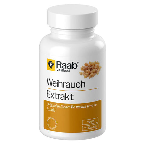 Raab Vitalfood Weihrauch Extrakt – ProduktabbildungKapseln 
