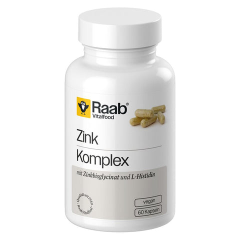 Raab Vitalfood Zink Komplex Kapseln  – Produktabbildung